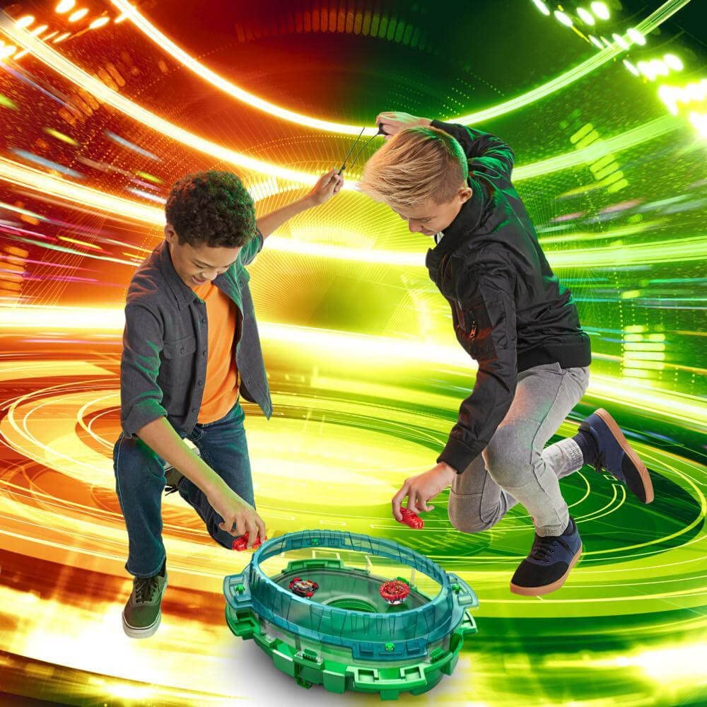 BEYBLADE QuadDrive Interstellar Drop Battle Set with 4-in-1 Tops